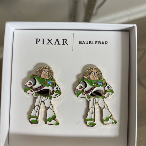 Baublebar x Pixar Disney Toy Story Buzz Lightyear Earrings. - Picture 2 of 3